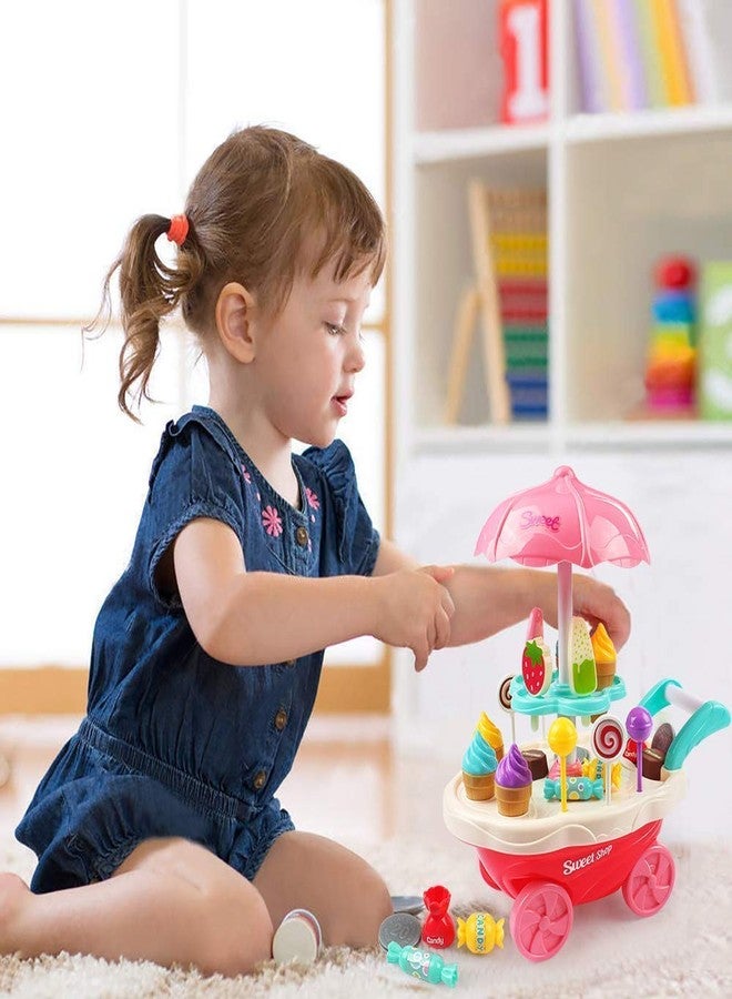 TEMSON Exclusive Collection of Realistic Sliceable Fruits,Vegetables,Fast Food, Bakery Products,Cake,Doughnuts for Girls and Boys (Candy Cart) - Image 4